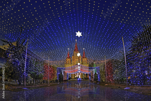 My Thanh Church on Christmas Eve