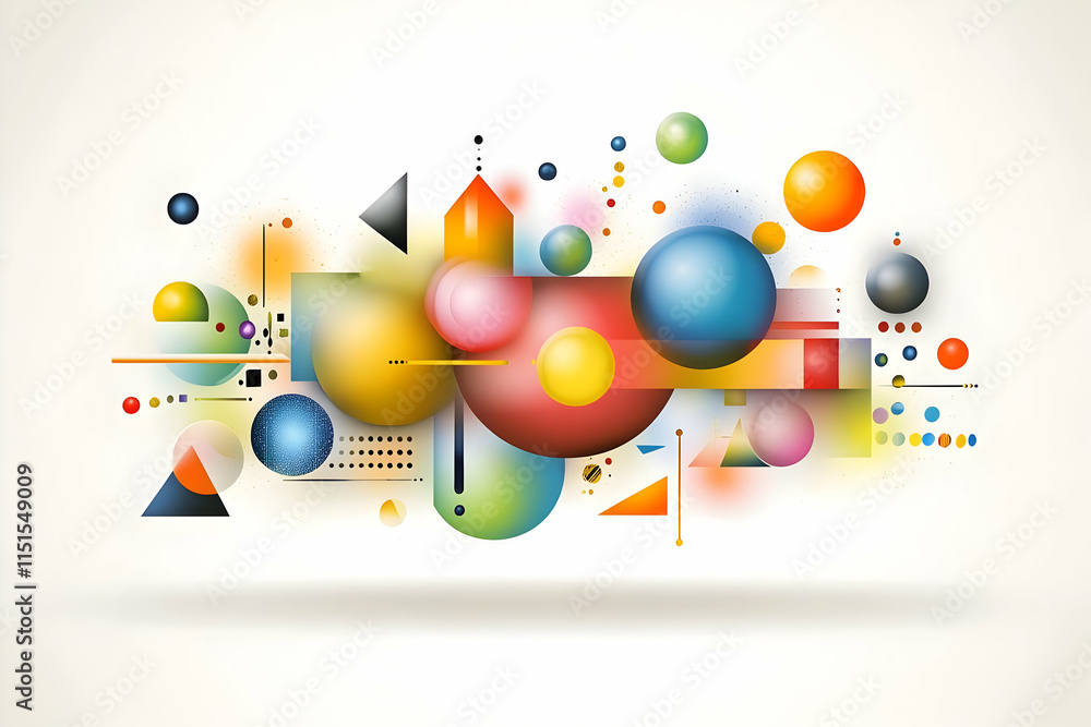 Obraz premium Abstract Geometric Illustration