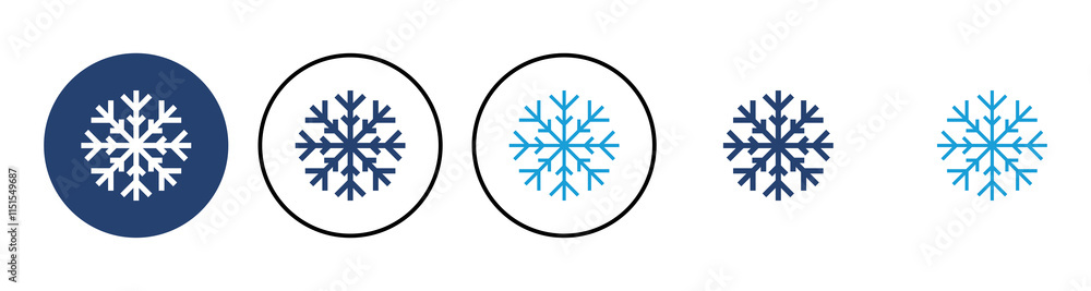 Snow icon vector. snowflake icon vector Snow icon vector. snowflake icon vector