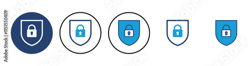 Security icon vector. protection icon. privacy. vpn