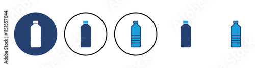 Bottle icon vector. bottle vector icon