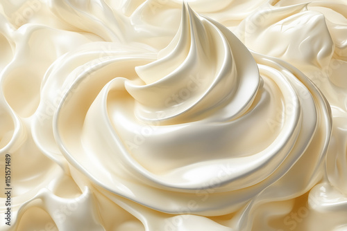 National Whipped Cream Day. January 5. Holiday illustration. photo