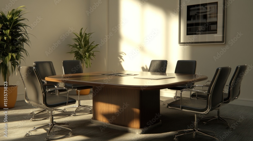 Sunlit Modern Conference Room Interior Design Sunlit Modern Conference Room Interior Design