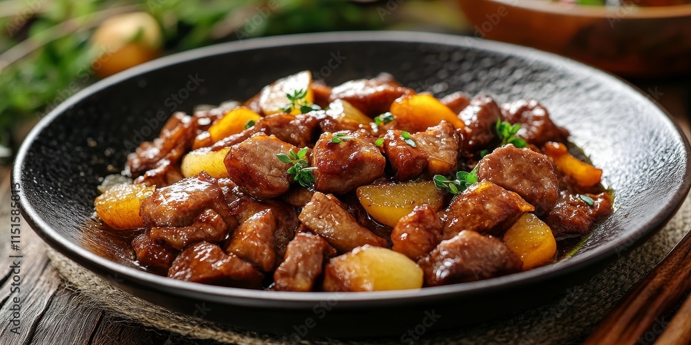 Savory fried pork meat served alongside sweet autumn quince creates a delightful flavor combination. Enjoy the rich taste of fried pork meat paired with the seasonal freshness of autumn quince. Savory fried pork meat served alongside sweet autumn quince creates a delightful flavor combination. Enjoy the rich taste of fried pork meat paired with the seasonal freshness of autumn quince.