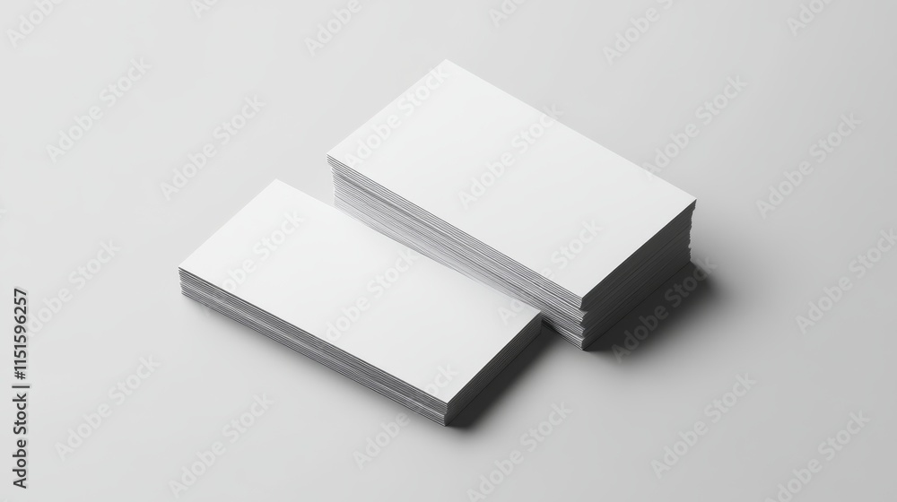 Professional blank white business cards mockup for branding and corporate identity design, ideal for business presentations, marketing materials, and creative branding projects Professional blank white business cards mockup for branding and corporate identity design, ideal for business presentations, marketing materials, and creative branding projects
