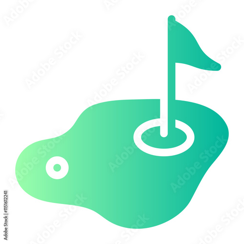 birdie gradient icon