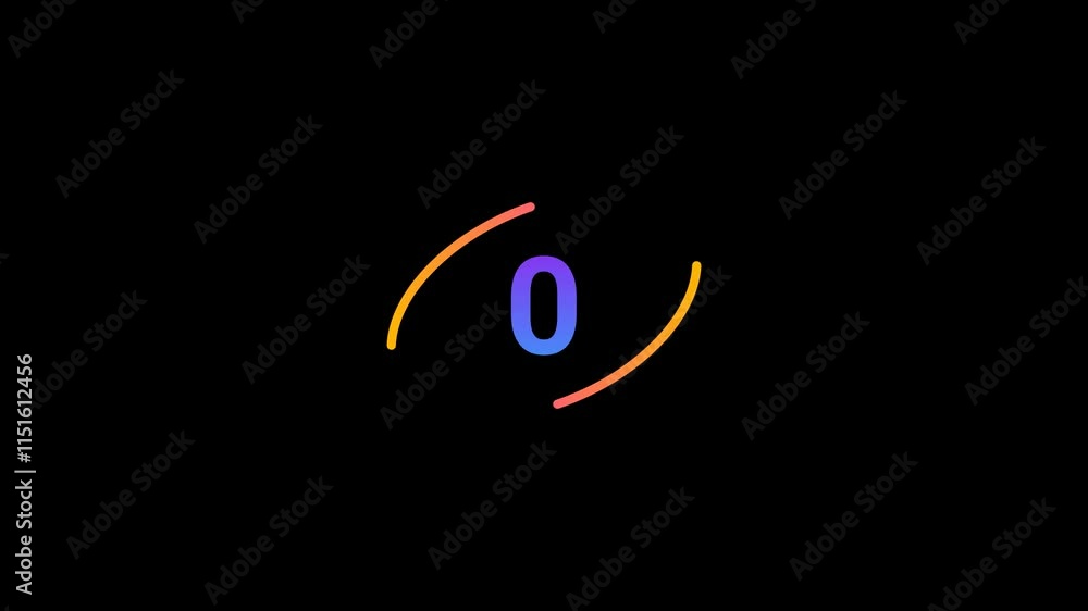 5 Second countdown timer Animation 5 Second countdown timer Animation