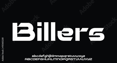 Sport Modern Future bold Alphabet Font Logo. Typography urban italic style fonts technology, sport, movie brand and logos. vector illustration
