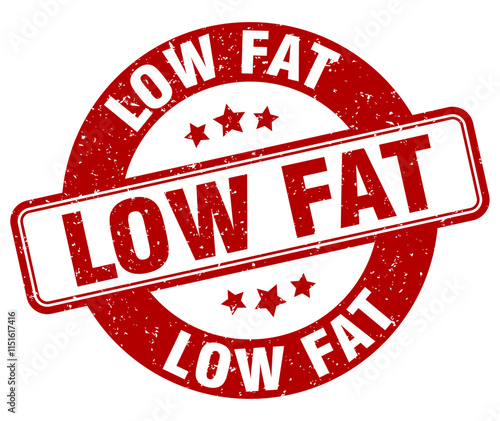 LOW FAT stamp