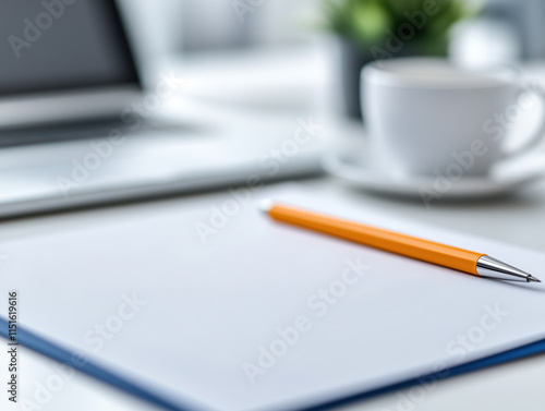 Wallpaper Mural Create a visually stunning capability statement template with designs using light yellow, blue, and red accents for a professional presentation Torontodigital.ca