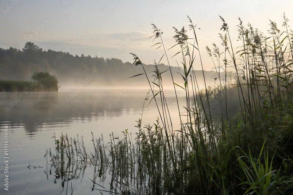morning on the lake morning on the lake
