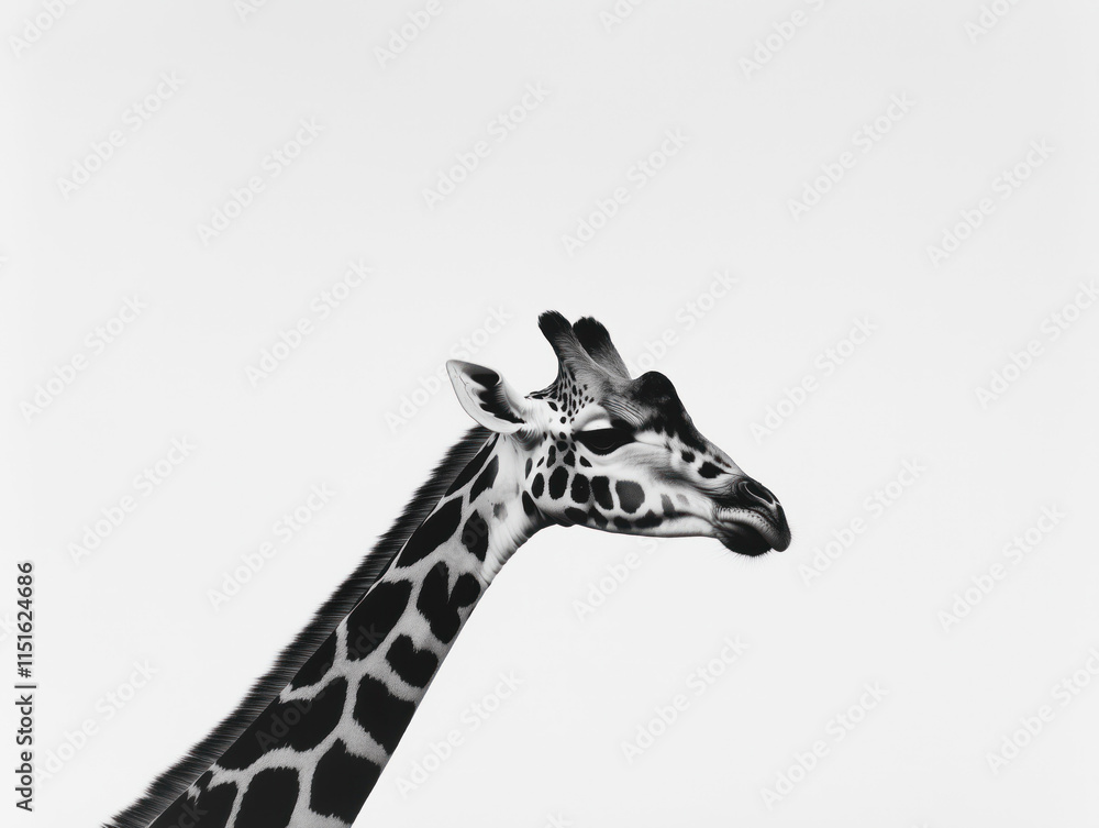 Naklejka premium giraffe