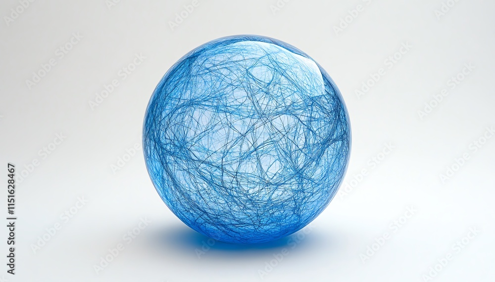A 3D digital globe with blue holographic lines and a web of connections on a white background, showcasing the concept of global technology and communication A 3D digital globe with blue holographic lines and a web of connections on a white background, showcasing the concept of global technology and communication