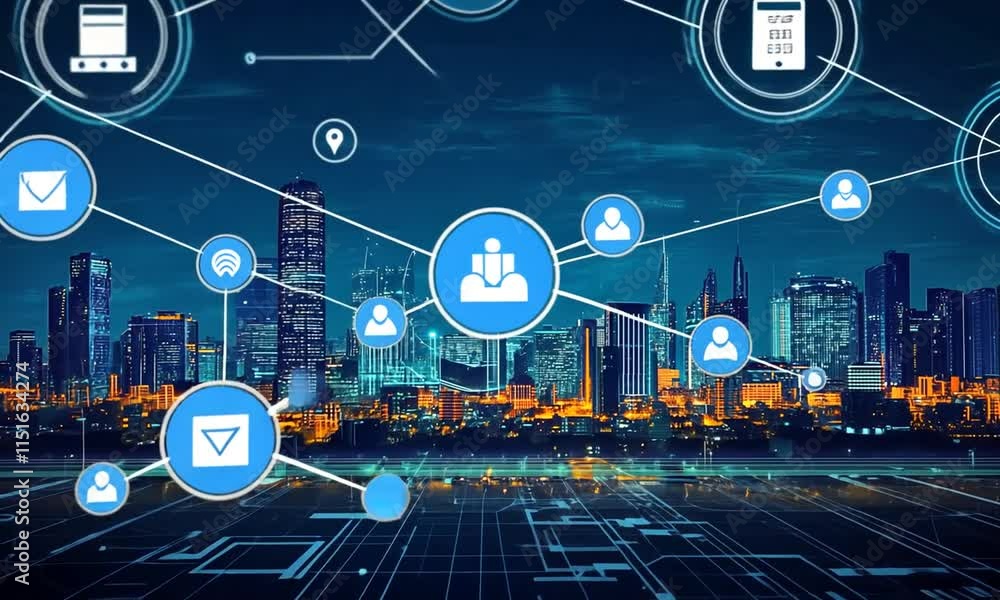 Smart City Network:  Digital Transformation and Global Connectivity