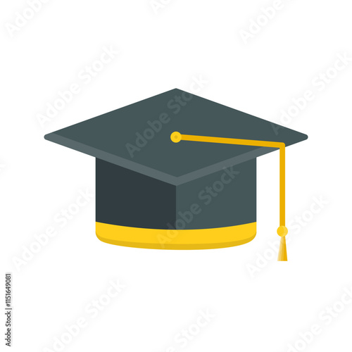 Graduate Cap Vector Icon