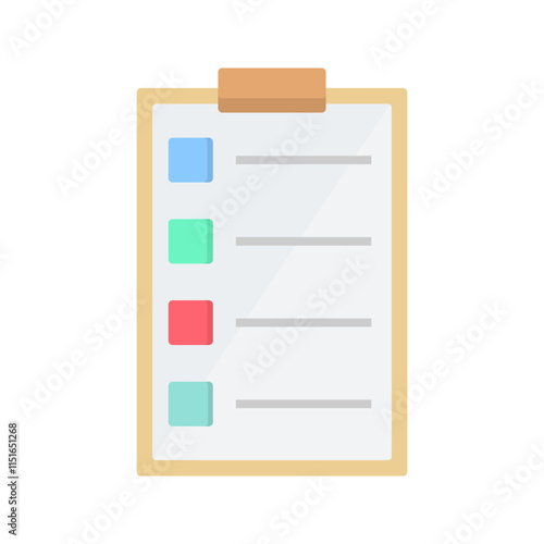 Tasks Vector Icon photo