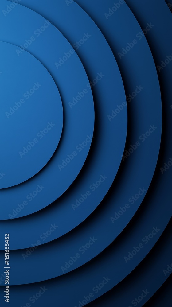 A group of blue circles on a dark blue background A group of blue circles on a dark blue background