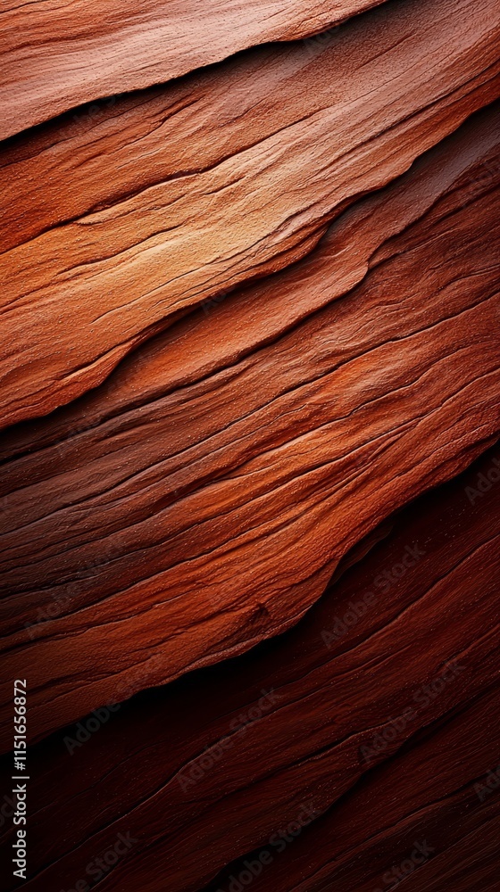 Obraz premium A close up of a red rock wall
