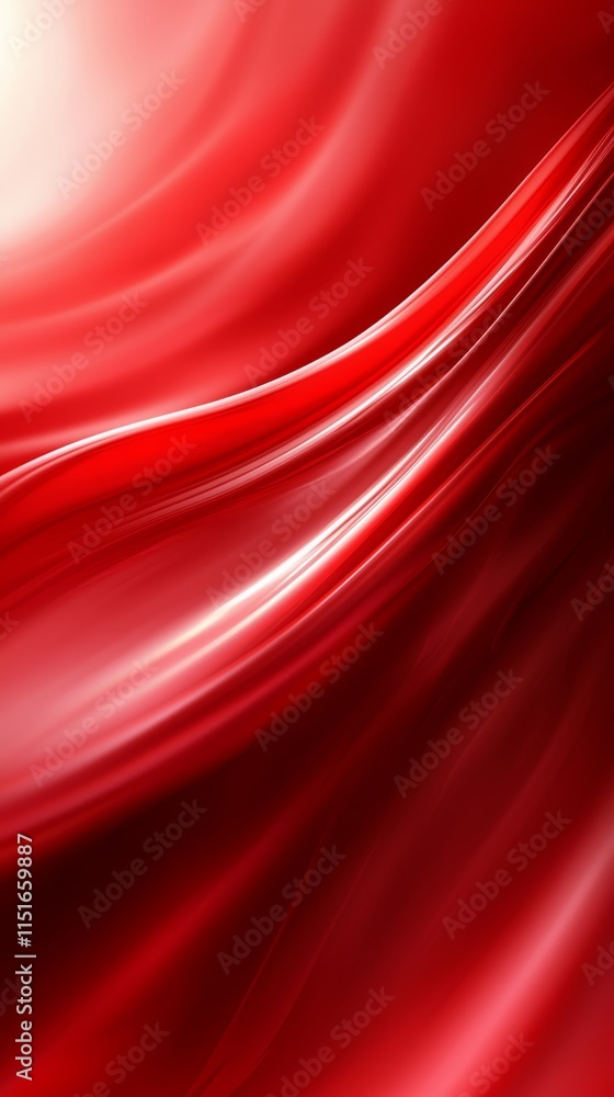 Fototapeta premium A red abstract background with a light shining through it