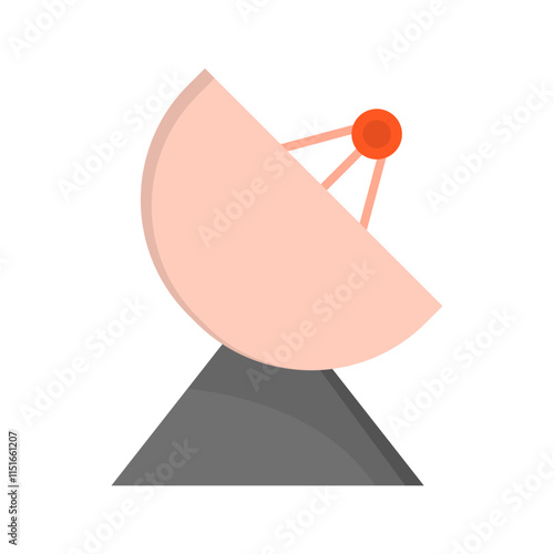 Satellite Dish Vector Icon