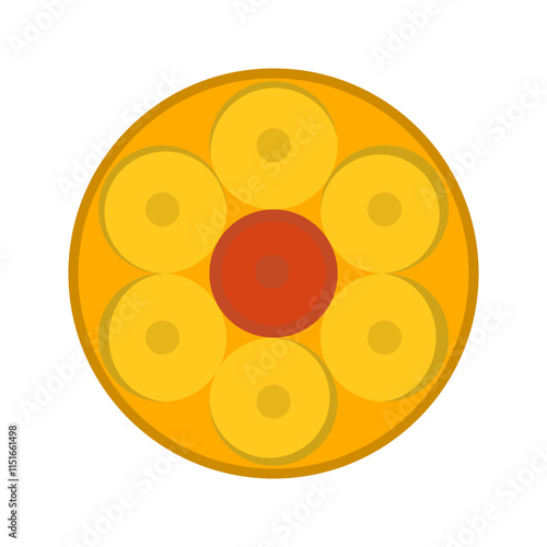 LED Light Vector Icon