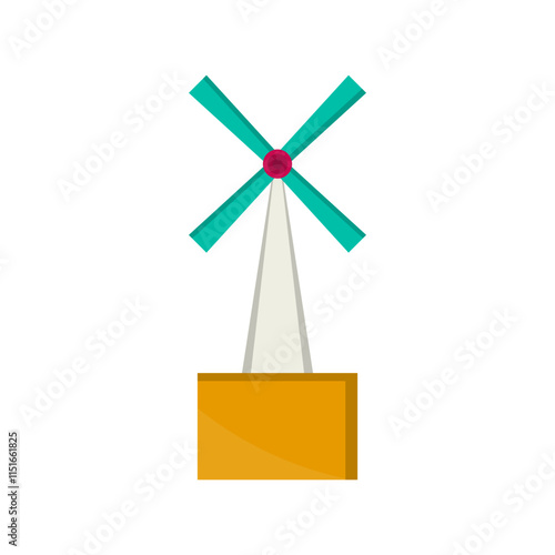 Windmills Vector Icon