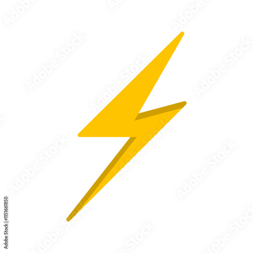 Lightening Vector Icon