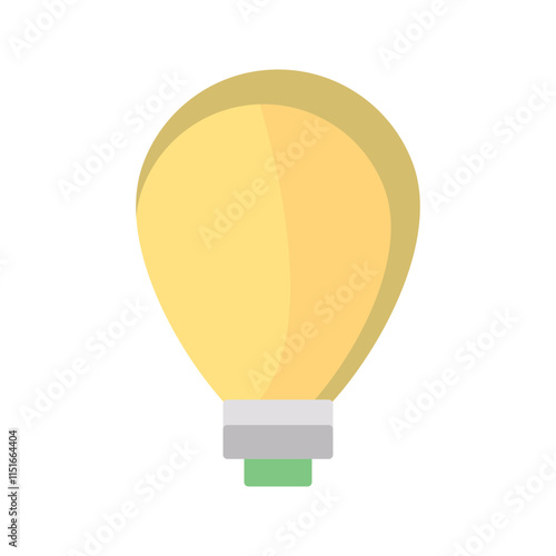 Electric Bulb Vector Icon