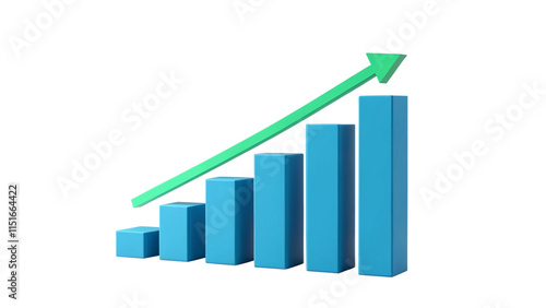 3D Bar Graph with Upward Arrow Stock business graph with arrow. Free Download 3D Bar Graph with Upward Arrow Stock business graph with arrow. - GFXLoad