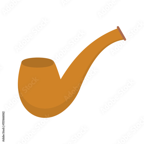 Smoking Pipe Vector Icon