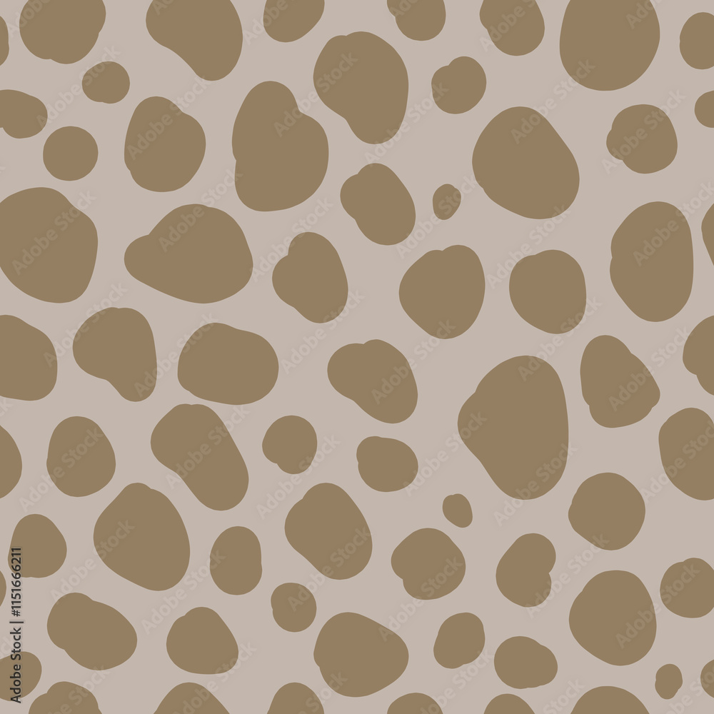 Vector seamless pattern featuring safari animal skins, spotted print. Vector digital paper, for surface design, kids clothing, print Vector seamless pattern featuring safari animal skins, spotted print. Vector digital paper, for surface design, kids clothing, print