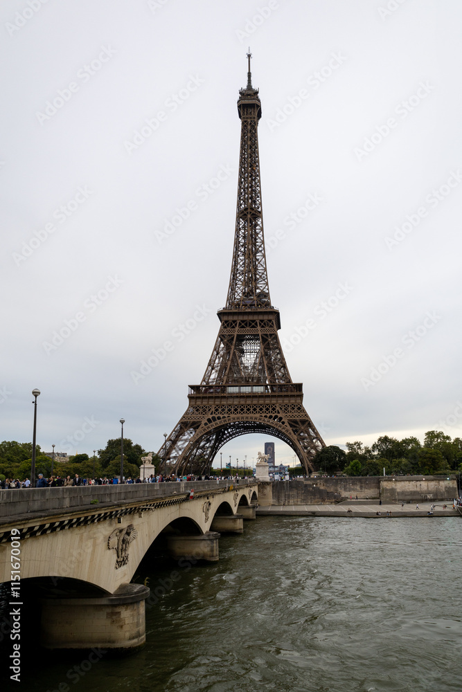 Obraz premium La città di Parigi