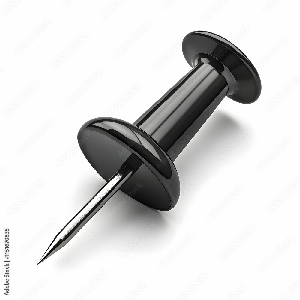 A drawing pin is a small, sharp-tipped pin used to attach papers