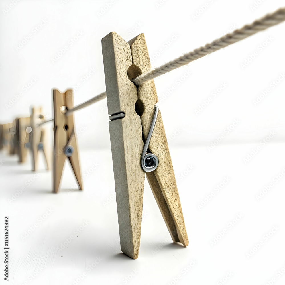 Clothespin clips are small, wooden or plastic clips used for hanging laundry, Clothespin clips are small, wooden or plastic clips used for hanging laundry,