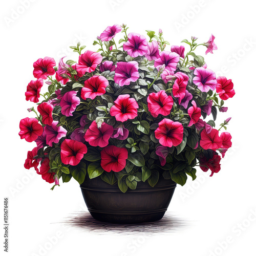 Wallpaper Mural chrysanthemum in a pot Torontodigital.ca