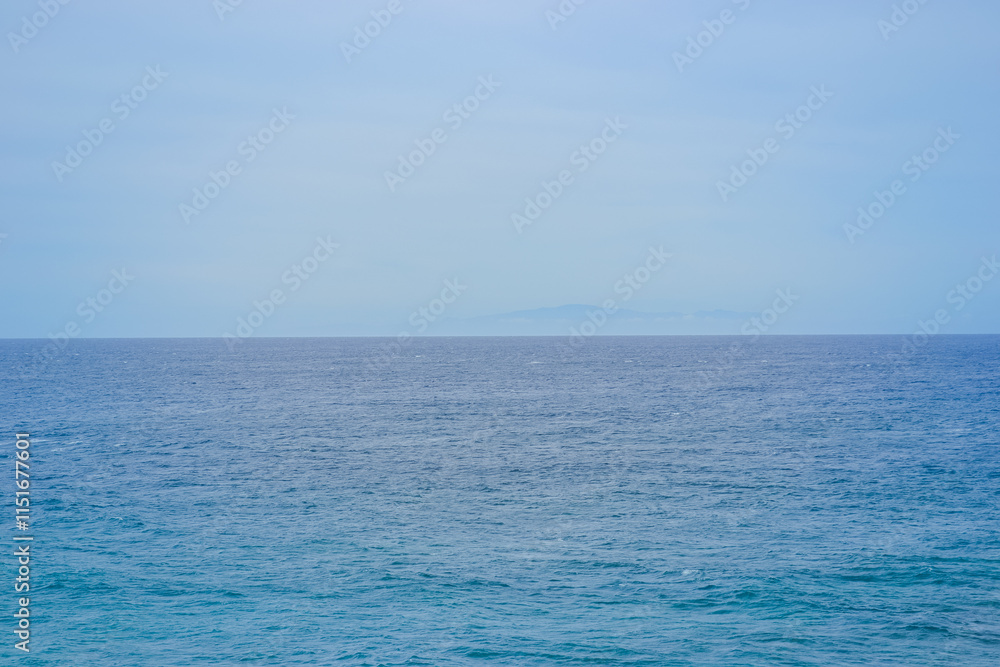 Ocean landscape at the southernmost point of Fuerteventura