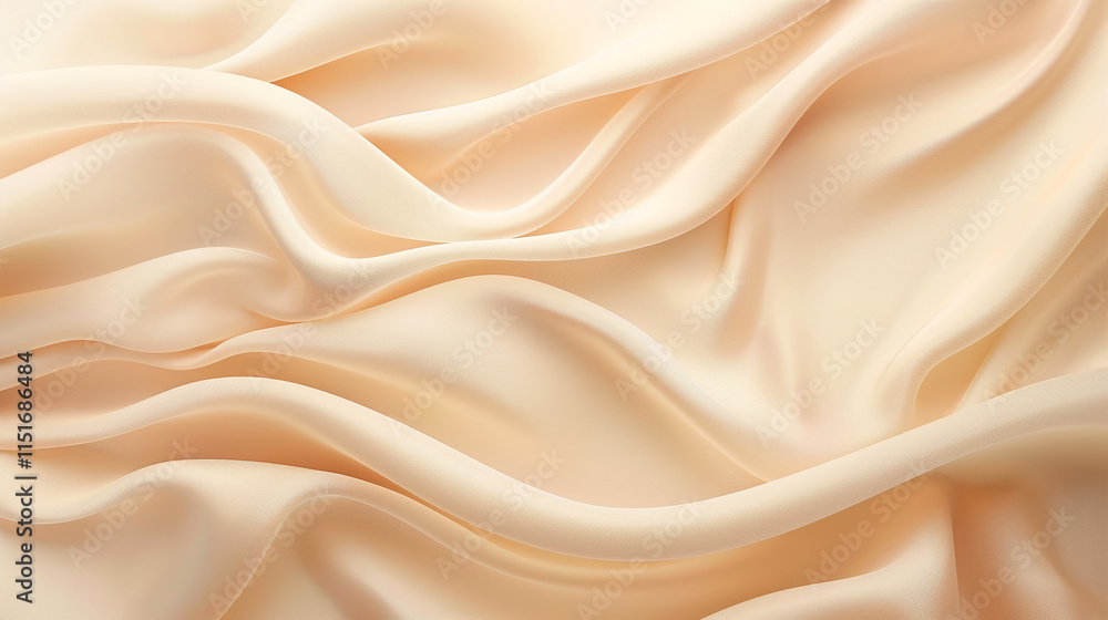 peach color silk fabric background peach color silk fabric background