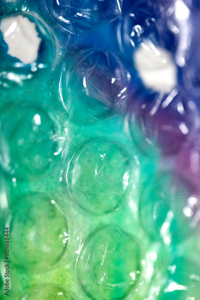 Abstract Bubble Wrap Colour Watercolour Rainbow Packaging Background Abstract Bubble Wrap Colour Watercolour Rainbow Packaging Background
