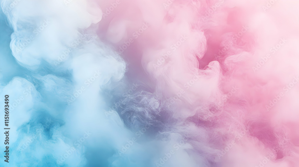 Naklejka premium Ethereal Pastel Dreams: Abstract Fluid Art Background