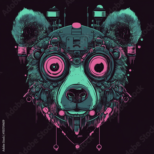 Bear illustration photo