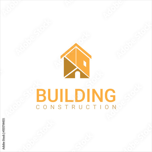 Real Estate vector house building construction Repair logo