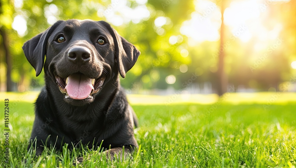 Beautiful black labrador retriever Beautiful black labrador retriever