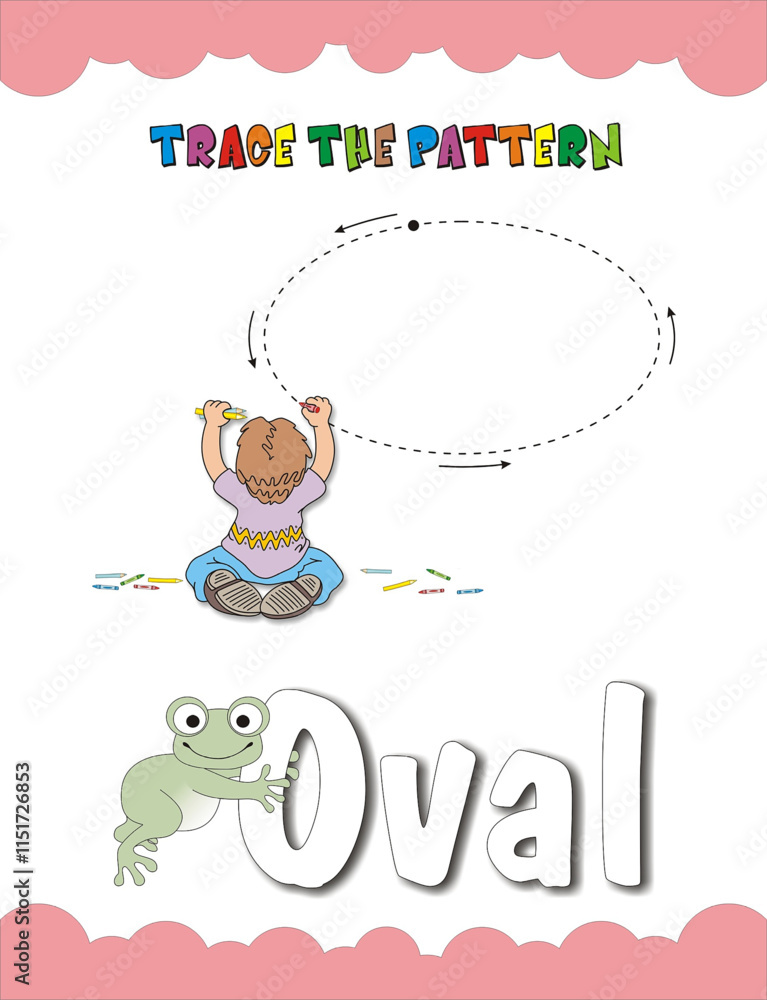 With this worksheet, preschoolers can practice drawing simple shapes and build fine motor skills by tracing along the doted lines With this worksheet, preschoolers can practice drawing simple shapes and build fine motor skills by tracing along the doted lines