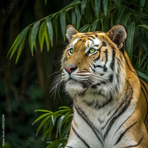 A portrait of an animal captures its unique features and personality