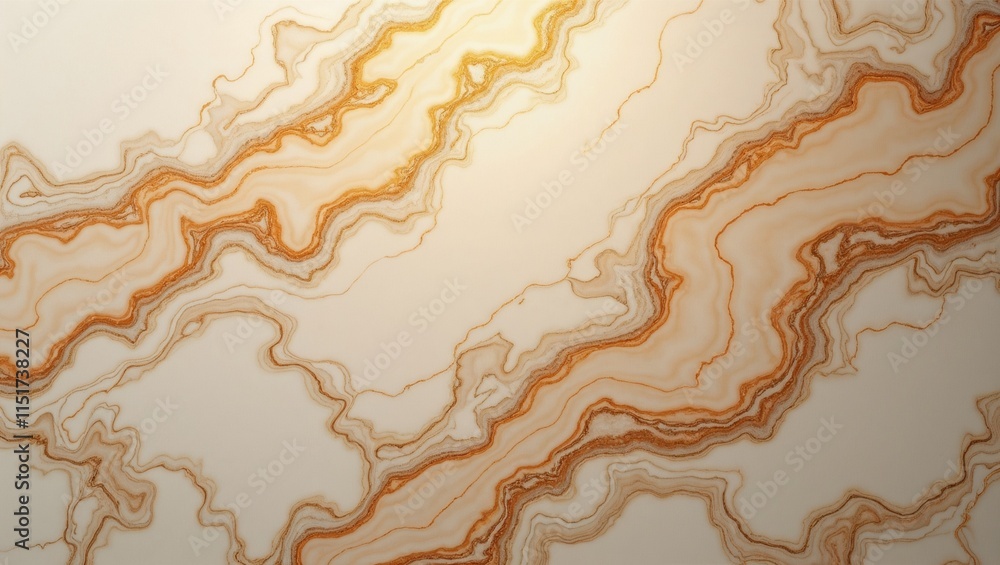 Artistic marble texture, luxurious style, warm design, creamy white and orange veins, copy space Artistic marble texture, luxurious style, warm design, creamy white and orange veins, copy space