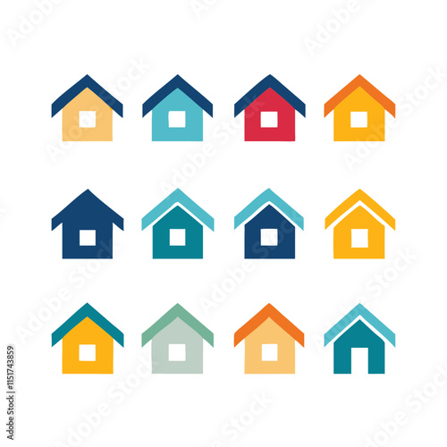 house icon set