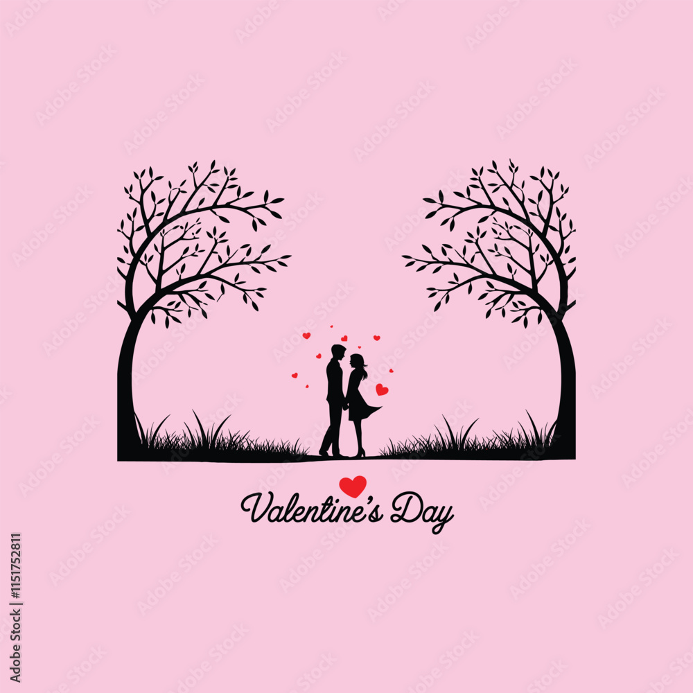Happy Valentine's Day Template Design, Happy Valentine's Day Template Design,