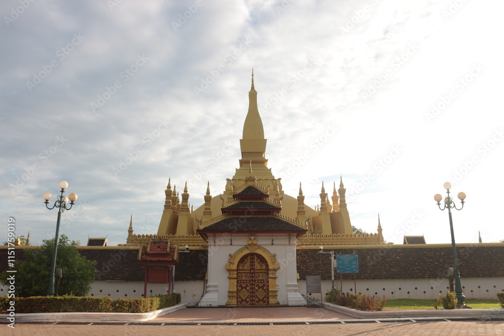 Fototapeta premium thatlung vientiane laos