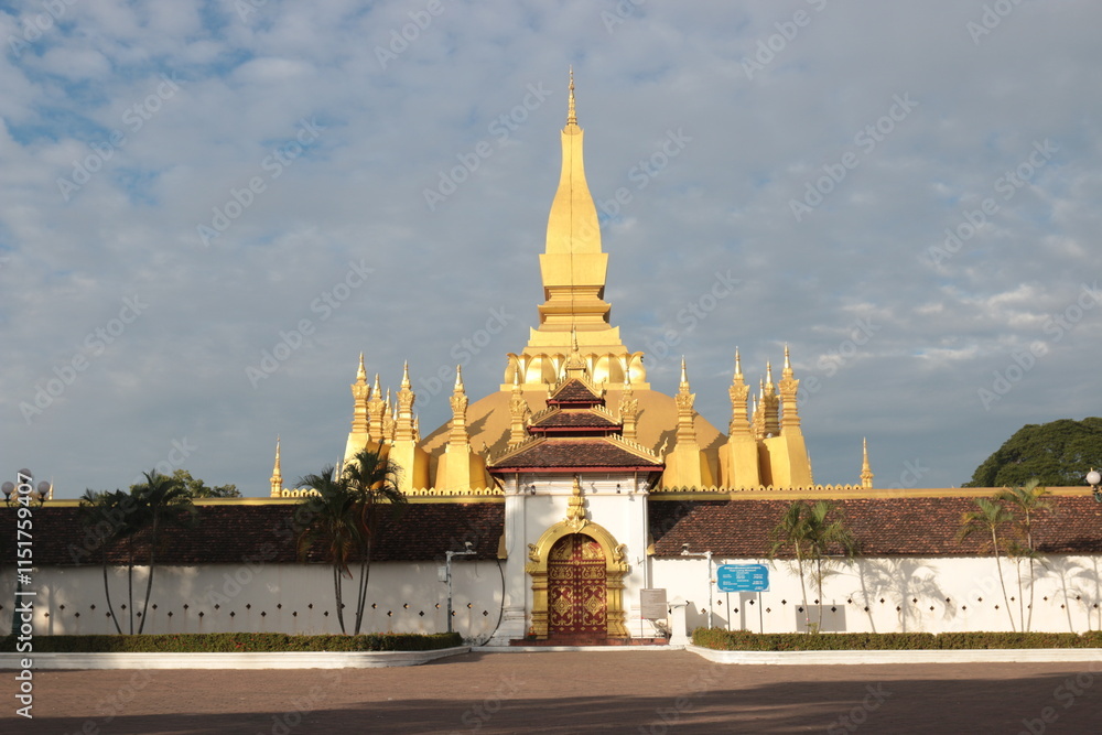 Fototapeta premium Pha that luang vientiane laos PDR 
