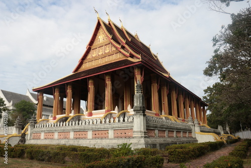 Bild auf Leinwand Ancient Southeast Asian culture, Lao cultural heritage